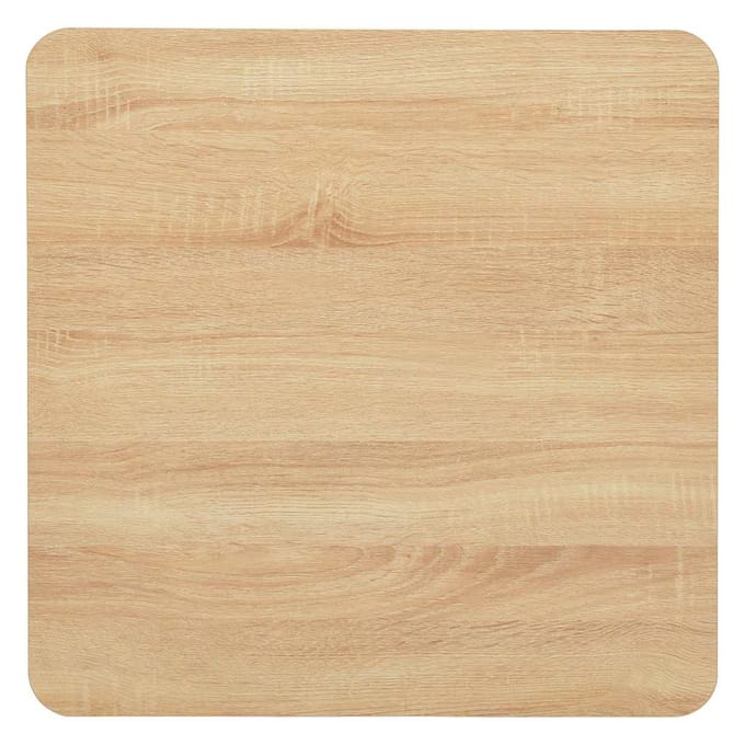 vidaXL Table de bistro Couleur chêne 70x70x107 cm