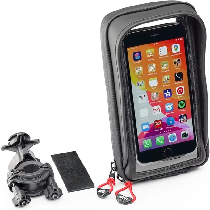 stuurtas gps smartphone houder givi s958b voor motor fiets scooter nieuw