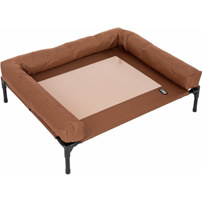 TIAKI hondensofa Sun maat L: 91x76x18cm (crème/bruin)