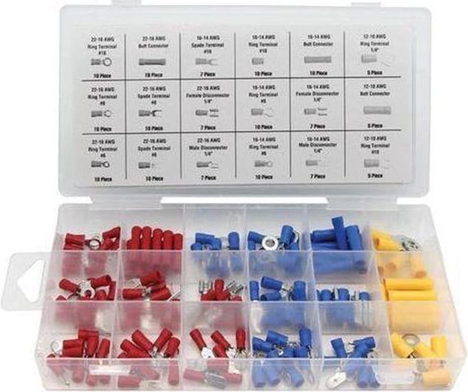 Kabelschoen assortiment 150-delig