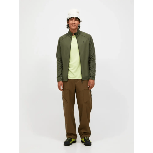 Peak Performance Rider Essentials Zip Jacket Heren (Maat - XL, Kleur - Pine Needle)