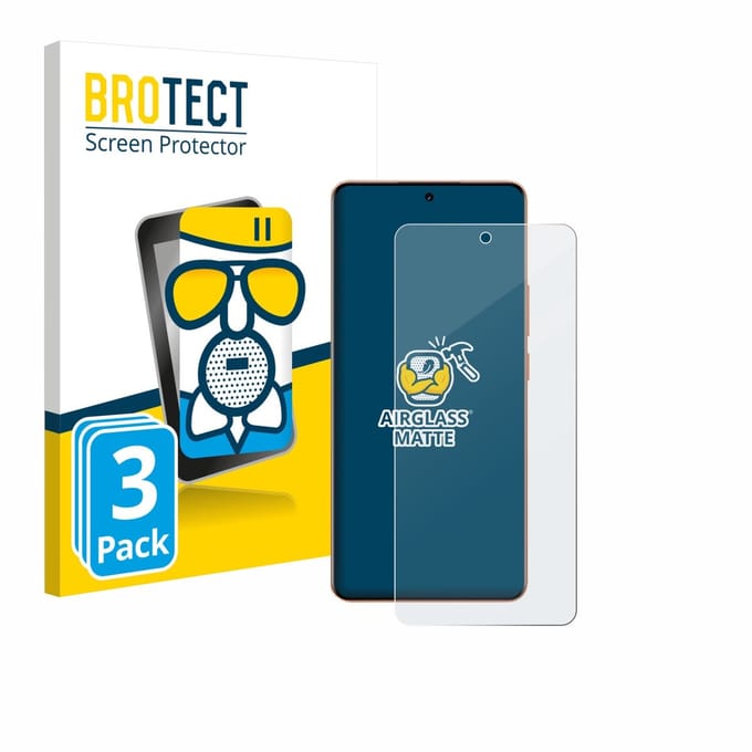 BROTECT - Screenprotector voor realme P4 Pro 5G - Folie Beschermfolie Beschermglas matte 3 Stuks
