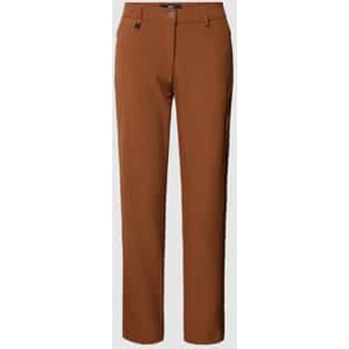 Stoffen broek met ritszakken, model 'MARON'
