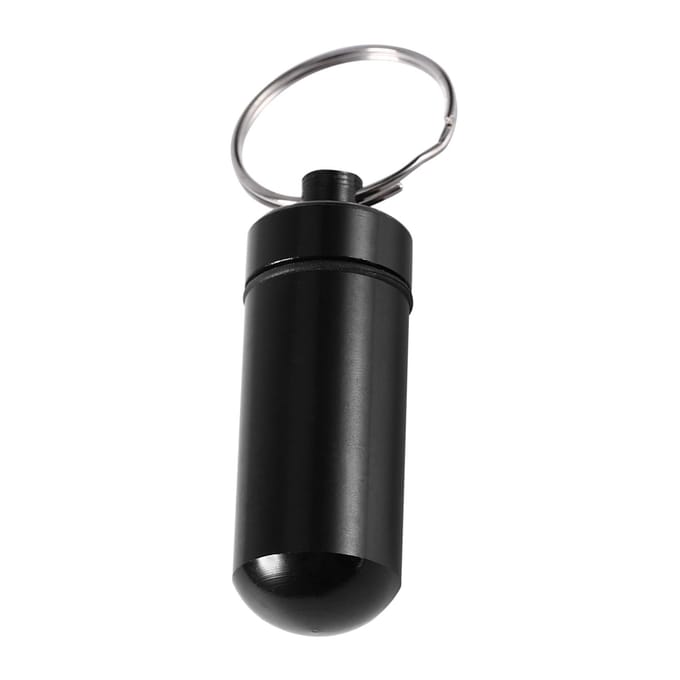 Reizen  minder dan span class= ui-risk_flag3  meer dan Pillendoos minder dan span meer dan  Waterdichte Mini Sleutelhanger Tabletopbergdoos Etui black
