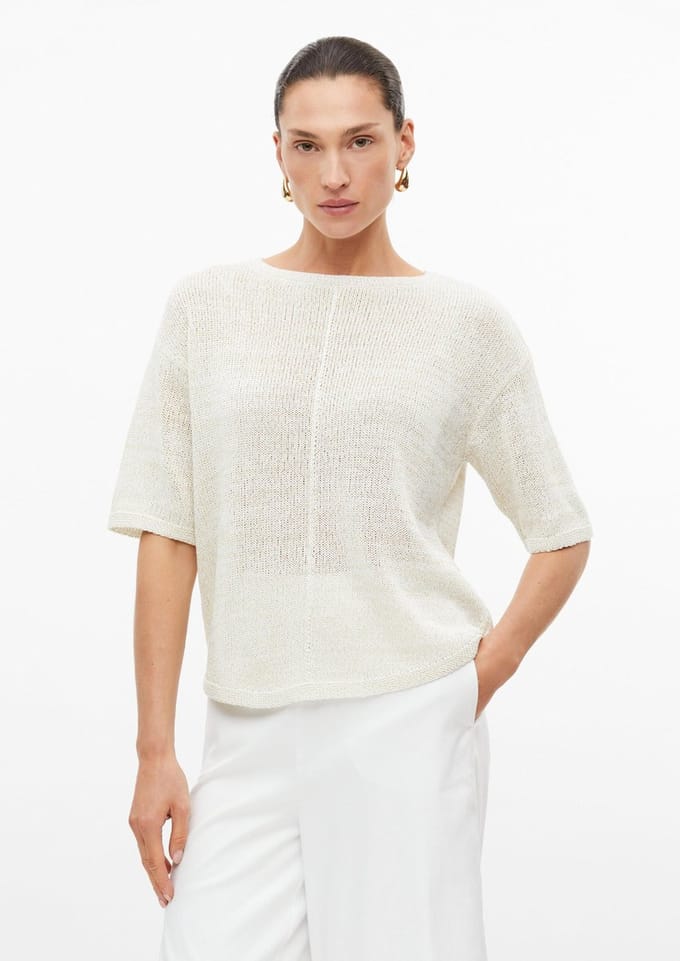 s.Oliver  Pullover White Taglia: S | Maglioni a maglia Outlet | Donna | Bianco