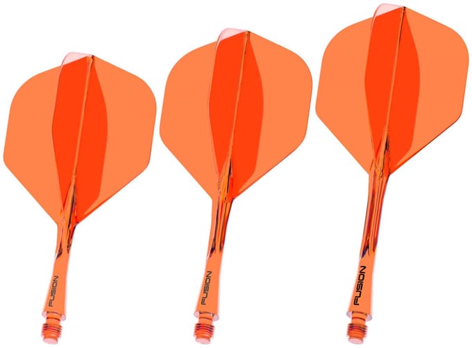 Winmau Fusion Neon Orange NO2 - Dart Flights