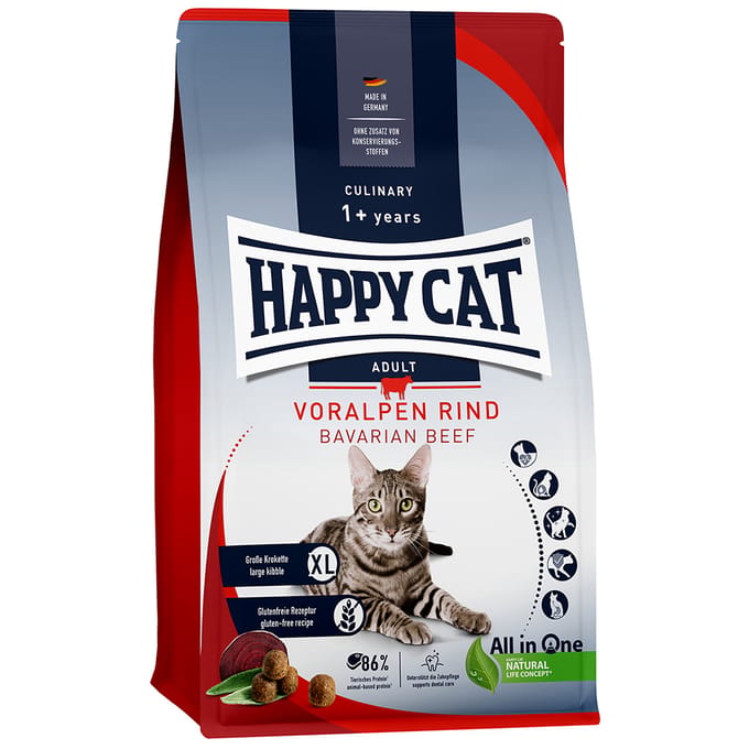 Happy Cat Culinary Adult Rund Kattenvoer - 10 kg