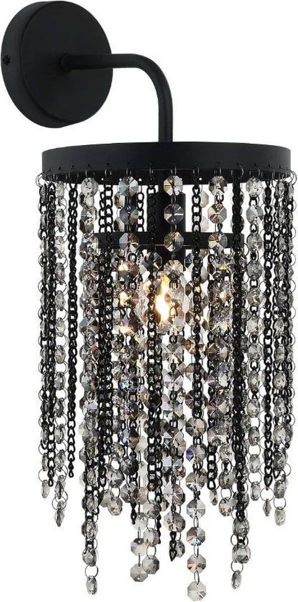 Toolight App1315-W Wandlamp Zwart 22X16X38Cm