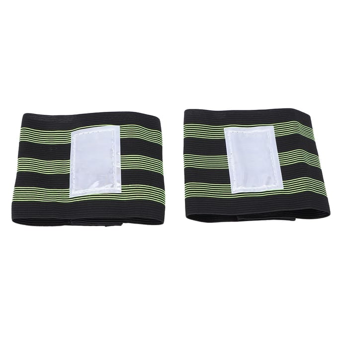 Bandes Réfléchissantes Poignet Bras Jambe Haute Visibilité Sangle Réfléchissante pour Cyclisme de Nuit Course gray