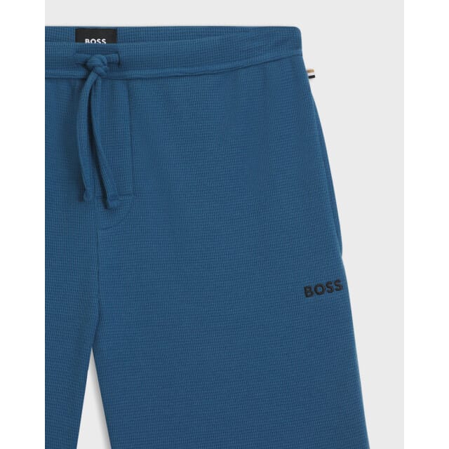 regular fit sweatshort van katoenmix model 'WAFFLE SHORTS'