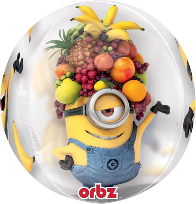 Doorzichtige Despicable Me™ ballon - Feestdecoratievoorwerp