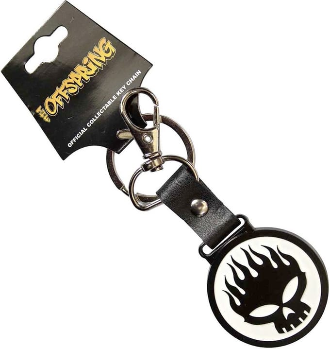 The Offspring - Skull Sleutelhanger - Zwart