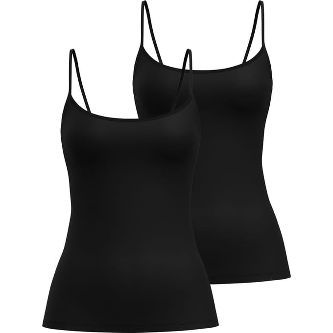 CALIDA Onderhemd Sleek Skin Spaghetti Top 2P Set van 2