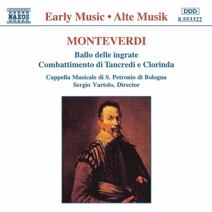 Capella Dia San Petronio - Monteverdi: Ballo Delle Ingrate | Tancredi (CD)