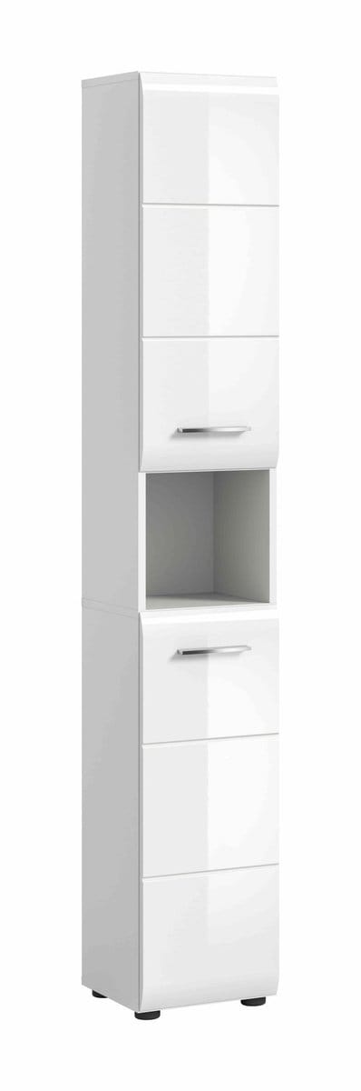 IJskast wit hoogglans MDF TZ wit NB - 30x30x185cm