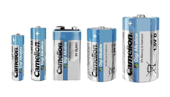 Camelion Digi Alkaline Baby C batterijen - 2 stuks