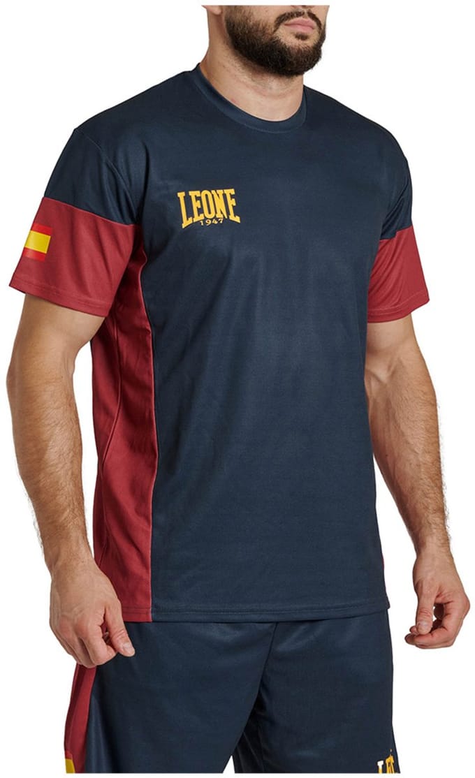 Leone1947 Spain T-shirt Met Korte Mouwen Blauw L Man