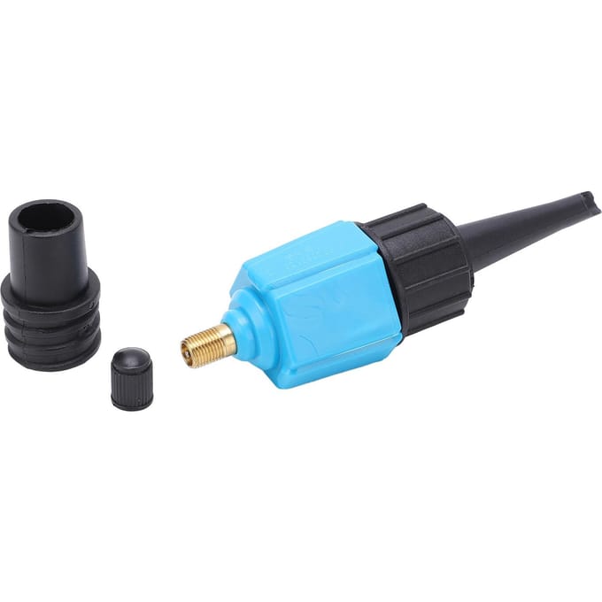 Adaptateur de Pompe pour Paddle Board Design Compact Résistance à la Pression Alliage Nylon Valve de Pompe Gonflable blue