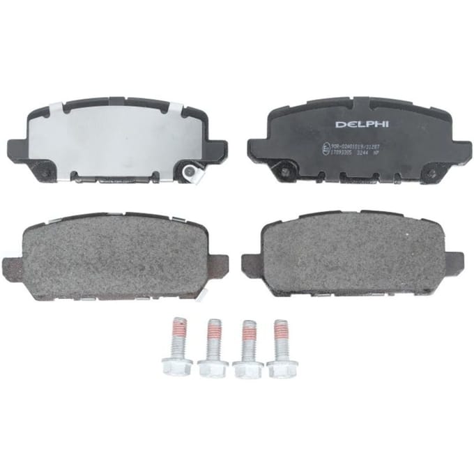 Remblokset DELPHI LP3244, achter