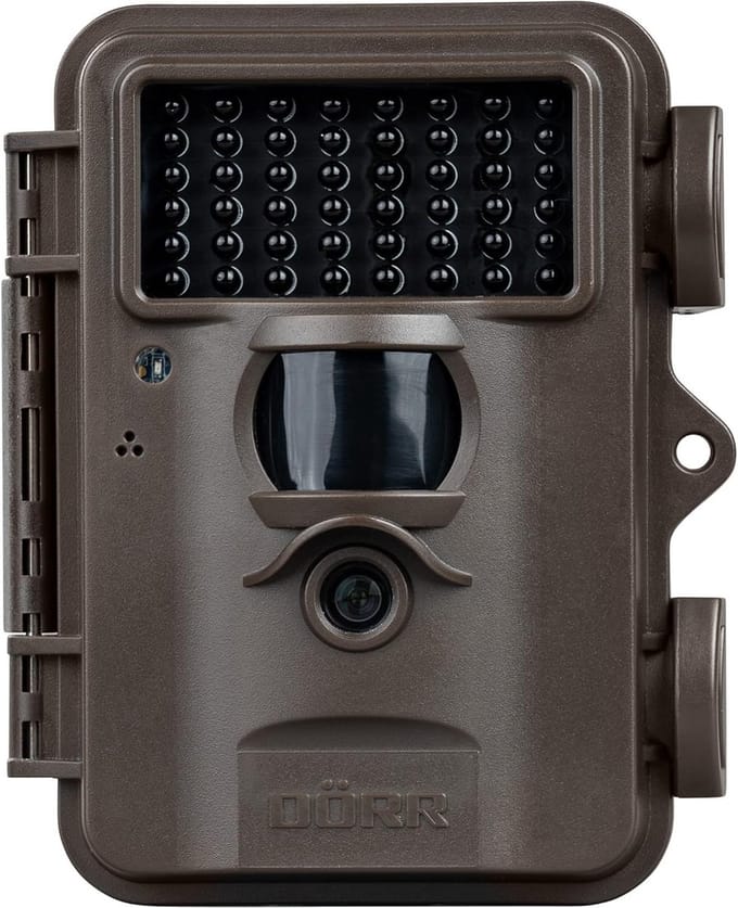 Compacte 30MP 4K Bewakingscamera met Nachtzicht en Snelle PIR-Sensor