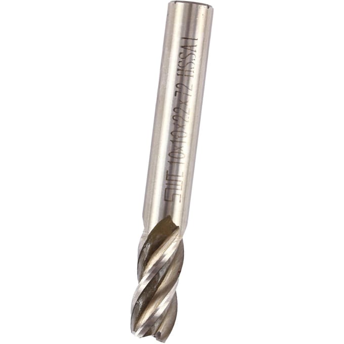 Fraise HSS CNC de Haute Qualité 4mm12mm à Queue Droite 4 Flûtes