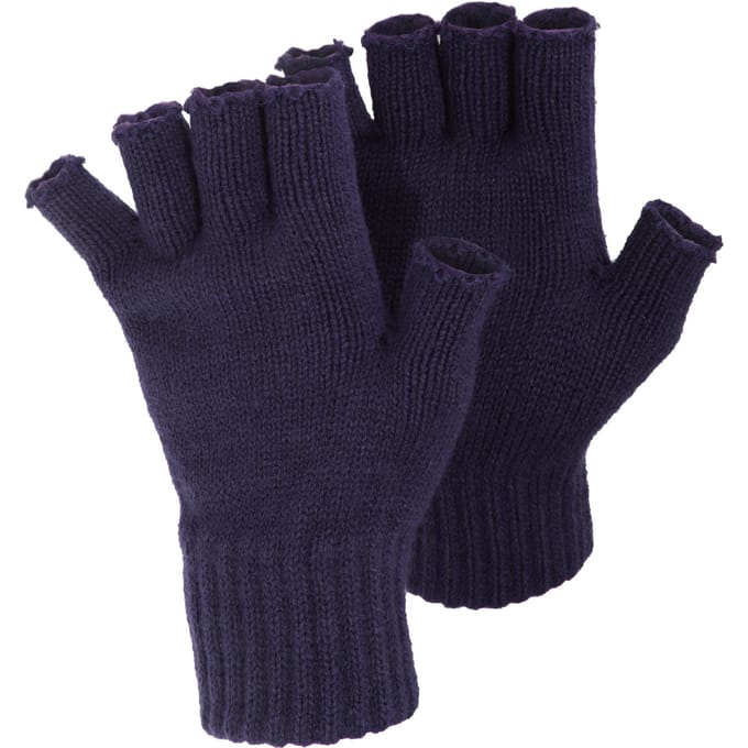 Floso Dames/vrouwen Winterfingerless Gloves (Marine)
