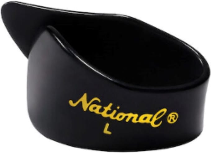 National - Duimplectrum - Large - Zwart - 4-pack