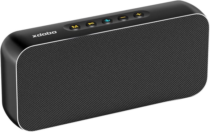 xdobo Luxe draagbare Bluetooth-luidspreker, 60 W, 8 uur speeltijd, Type-C opladen.