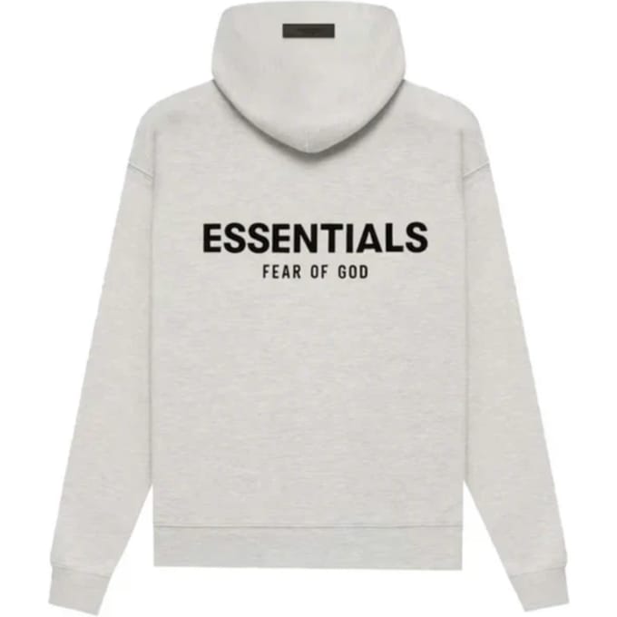 Fear of God ESSENTIALS Light Oatmeal Hoodie