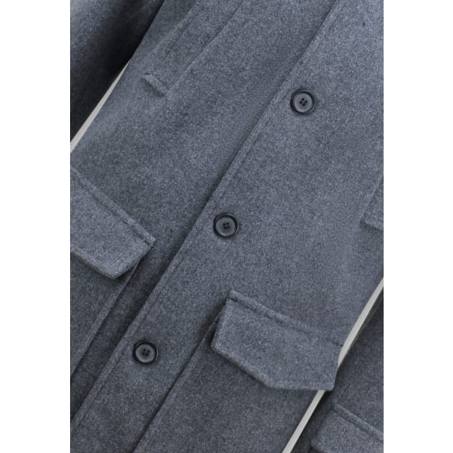 Parka Heren Winterjas - Winterjassen Heren Lang - Mantel Jas Heren - Trenchcoat heren - 8931- Grijs