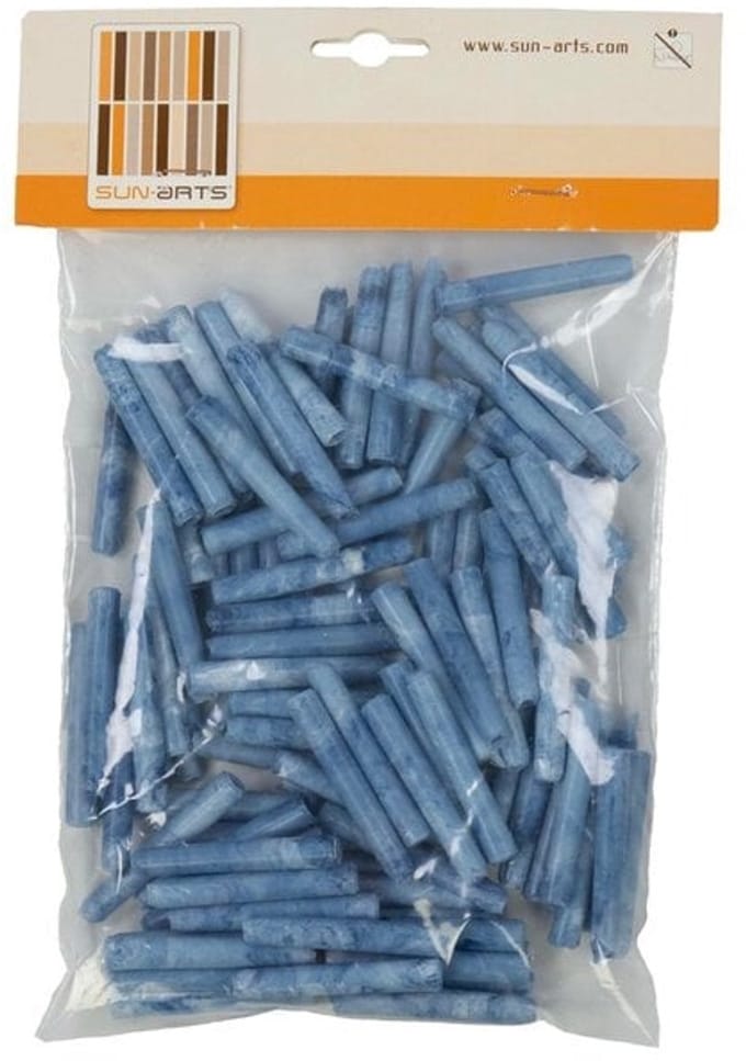 Sun Arts blauw vlam 250 stuks hulzen