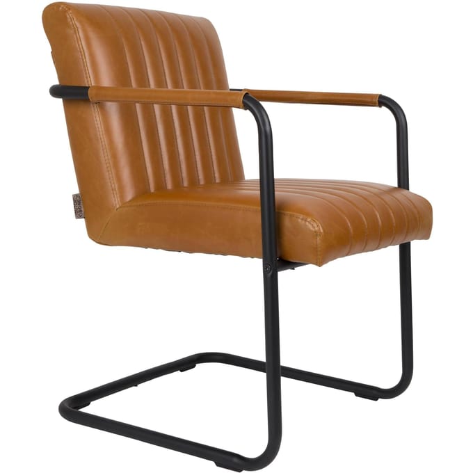 Set van 2 eetkamerstoelen Stitched | Dutchbone