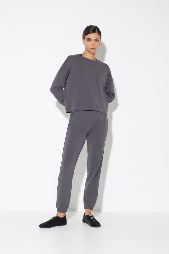 Sweatshirt Serie Pure Softness Serious Grey