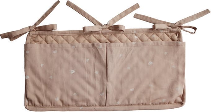 Mushie Opbergzak Crib Pocket - Rainbow