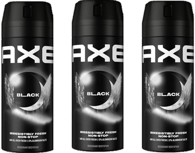 AXE Deo Spray - BLACK - 3 x 150 ml