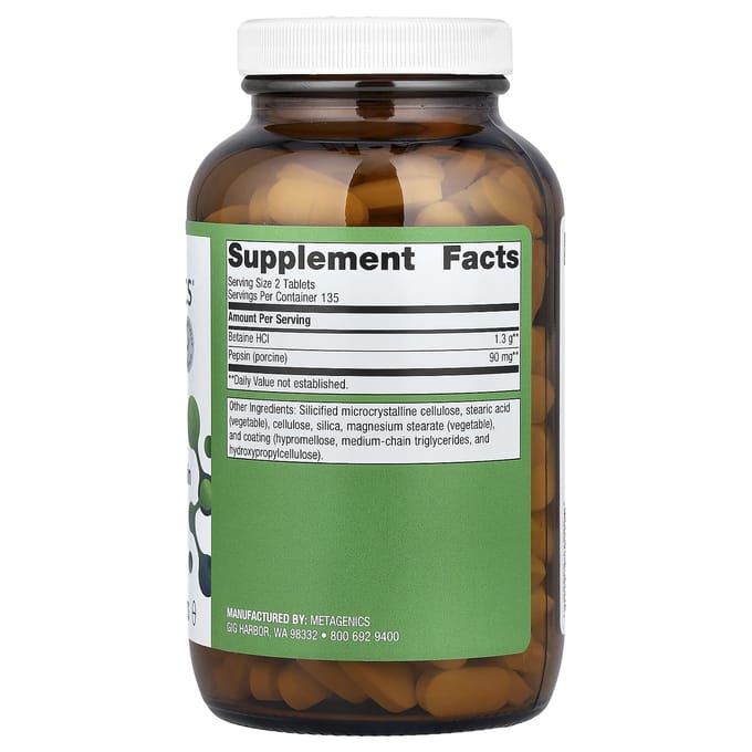 Spectrazyme® Betaine Hcl + Pepsin, 270 Tabletten