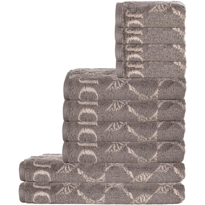 JOOP! Handdoek Een maat, 50x100 Set van 10