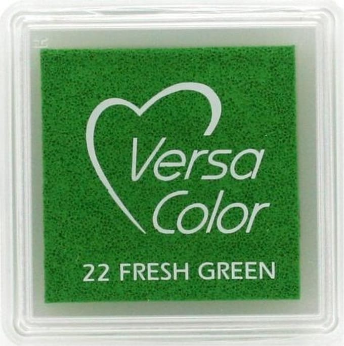 Stempelkussen fresh green mini Versacolor - Tsukineko