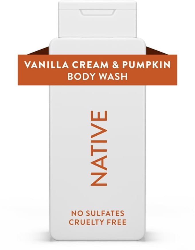Native - body wash - Vanilla Cream and Pumpkin - 532ml