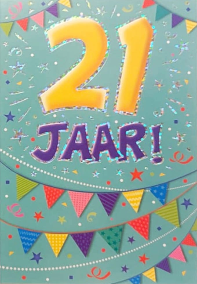 Kaart - That funny age - 21 jaar - TFA027