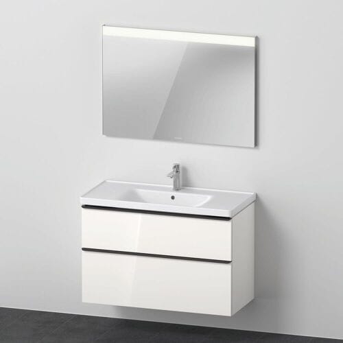 Duravit D-Neo furniture set with square mirror 100.5 cm DE011402222