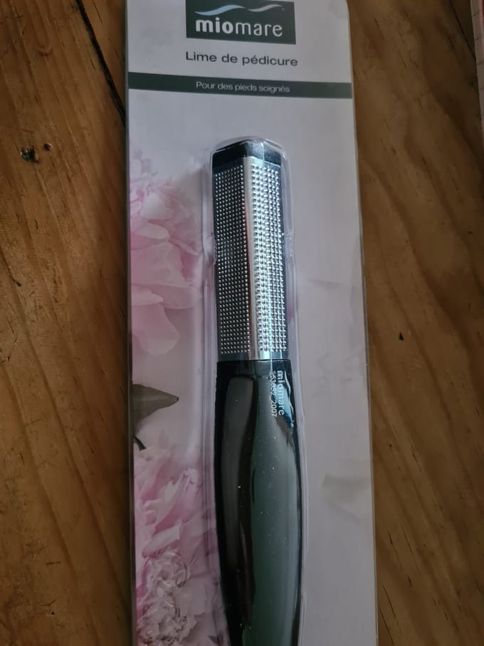 Miomare Pedicurevijl 3 kanten
