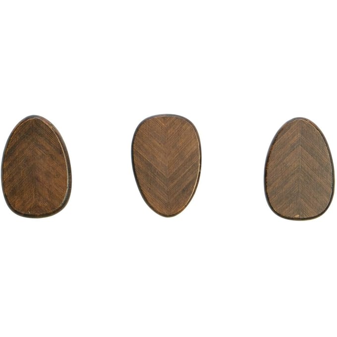 Set van 3 kledinghaken Leaf | Furniteam