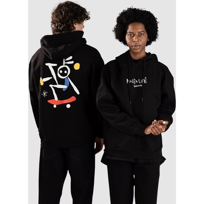 Macba Life Skateboy Hoodie zwart