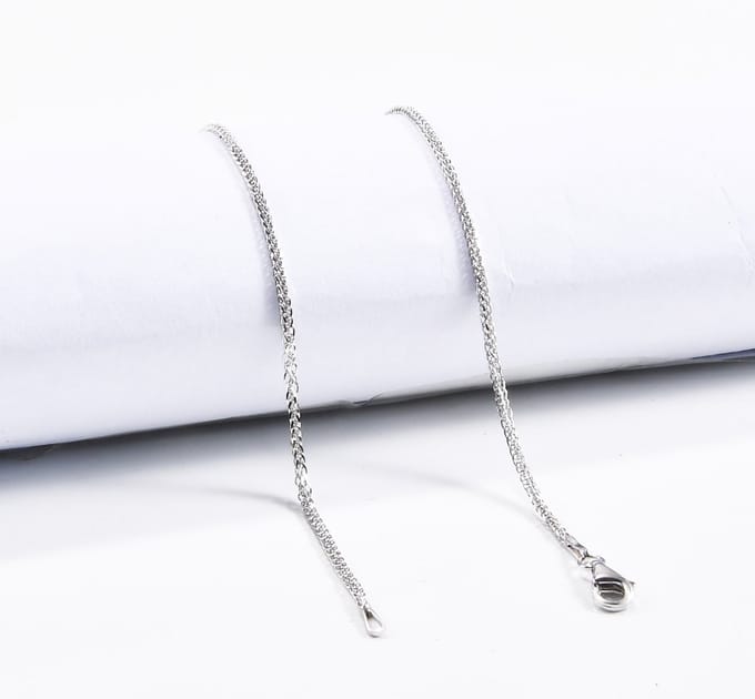 AB kettinkjes - Ketting - Staal - RVS - Kettinkje - Chopping chain - 45cm - (1.3mm)