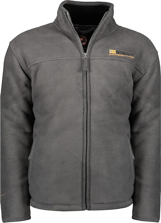 Fleece Vest Teddy Gevoerd Heren Grijs Geographical Norway - L