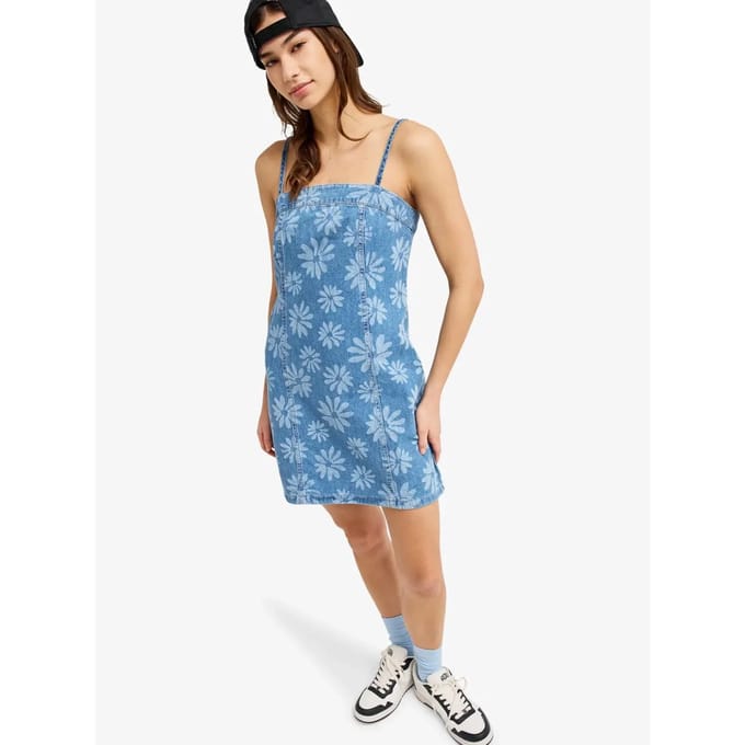 Dames denim jurk Roxy Dreamy Daze