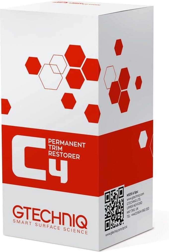 GTECHNIQ C4 Permanent Trim Restorer Kunststof Coating 15ml