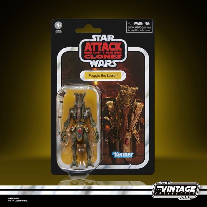 Star Wars The Vintage Collection Poggle the Lesser Action Figure (3.75”)