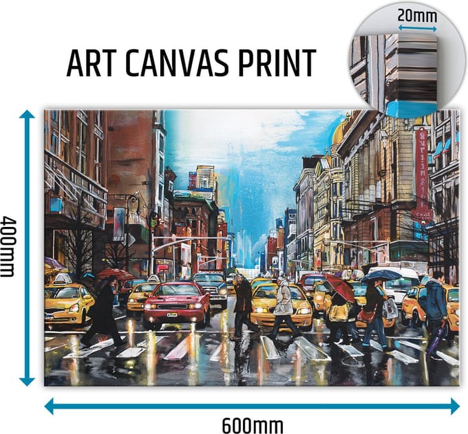 New York city canvas schilderij 60x40 cm